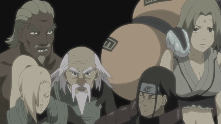 Hashirama connected with Kage's