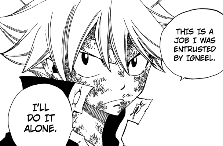 Job entrusted by Igneel