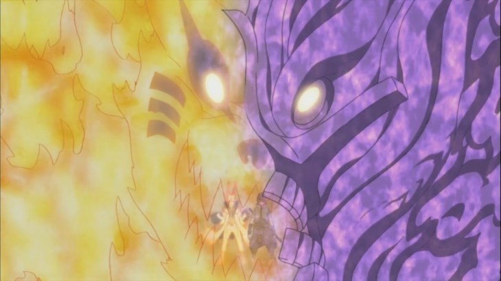 Kurama Susanoo Hybrid Naruto and Sasuke
