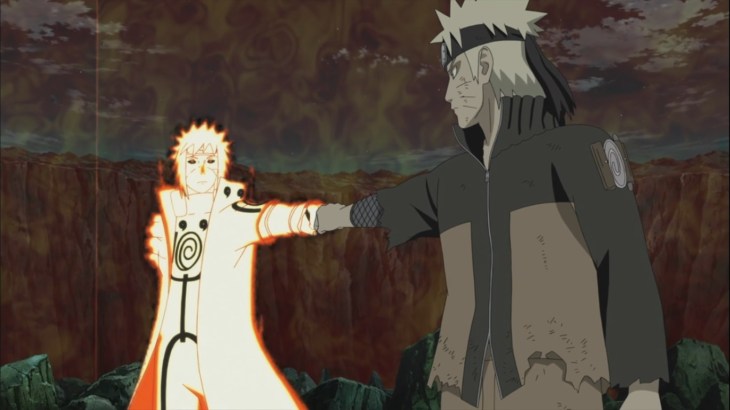 Minato Naruto fist bump