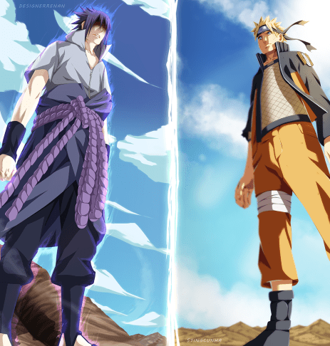 Naruto 694 Sasuke vs Naruto by Stingcunha