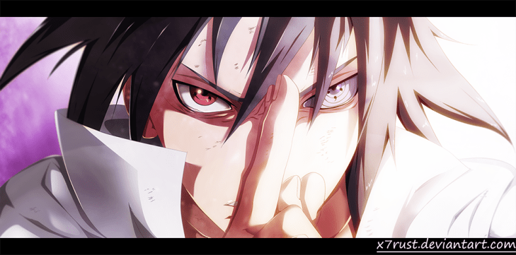 Naruto 696 Sasuke Hatred by x7rust