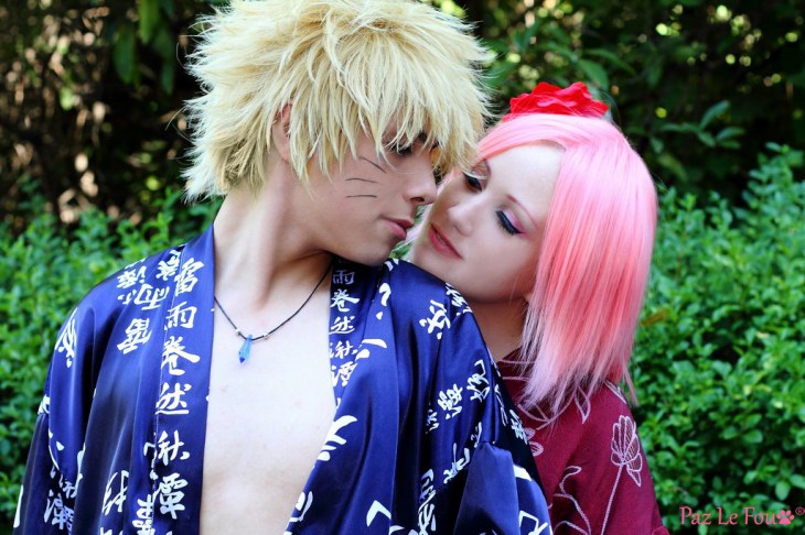 Naruto and Sakura Cosplay by Paz-Cosplay