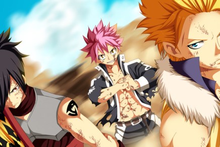 Natsu Sting Rogue vs Mard Geer! Acnologia Speaks – Fairy Tail&nbsp;405