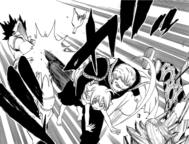 Precht beats badguys up