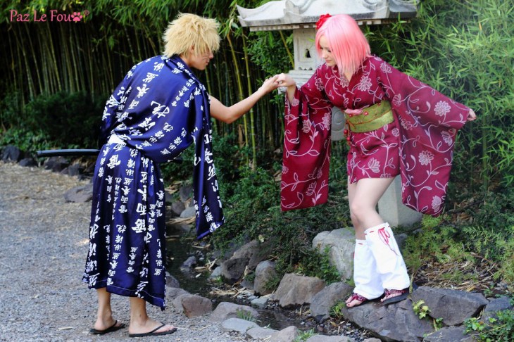 Sakura and Naruto Cosplay Gentleman by Paz-Cosplay
