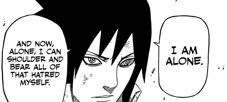 Sasuke is Alone