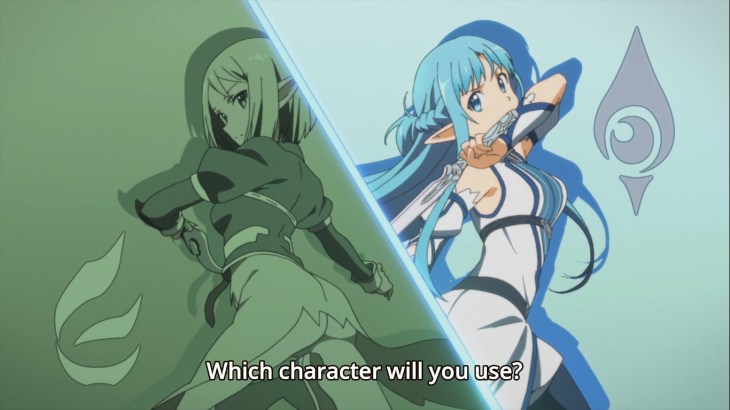 Asuna's two accounts