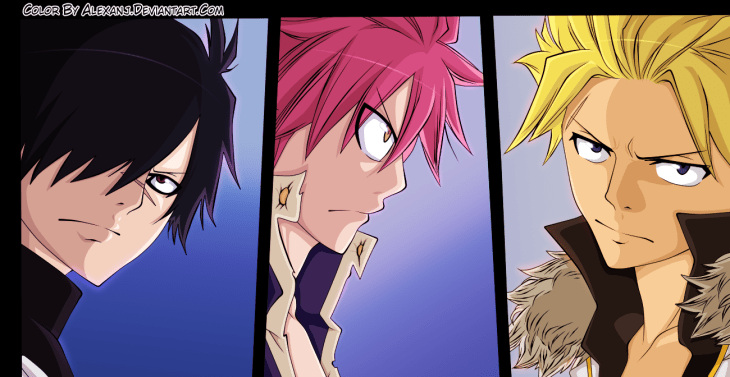 Fairy Tail 406 Rogue Natsu Sting by alexanj