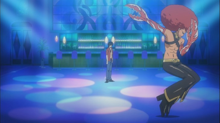 Gray on the dance floor