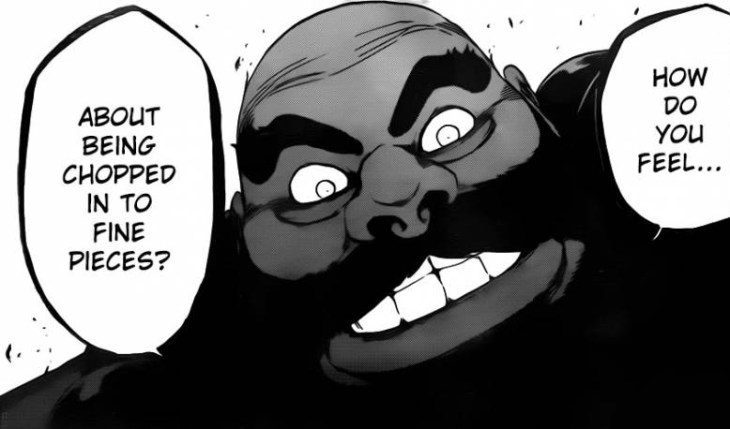 Ichibei on being chopped