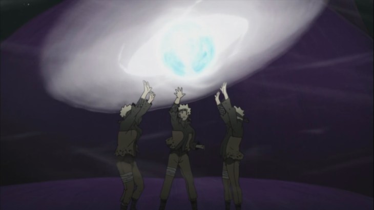 Naruto's Massive Rasen Shuriken
