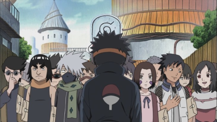 Obito meets his friends