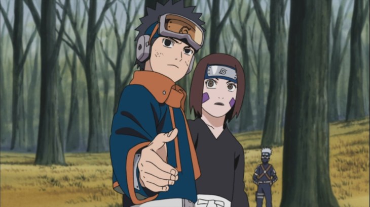 Obito talks to Current Obito with Rin