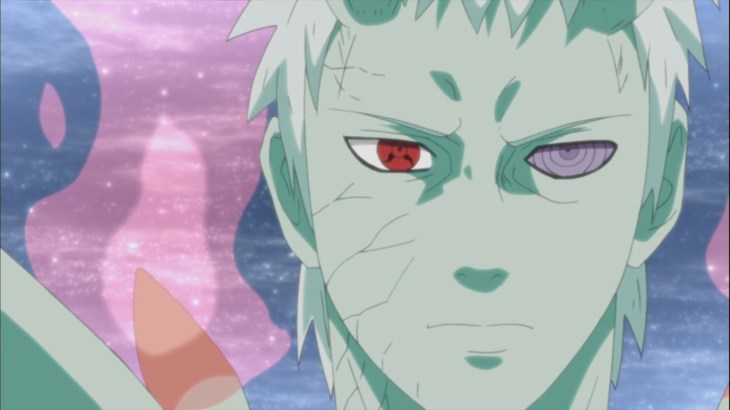 Obito's face