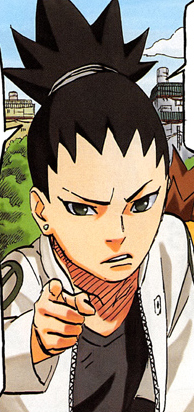 Shikadai Nara Shiakamaru and Temari's Son