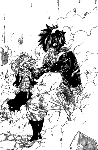 Gray's Half Demon Body