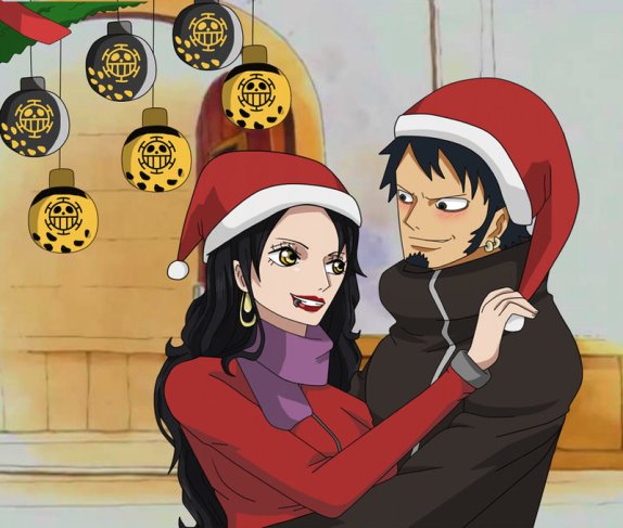 Law and Keira One Piece Christmas by KeiraDulacre