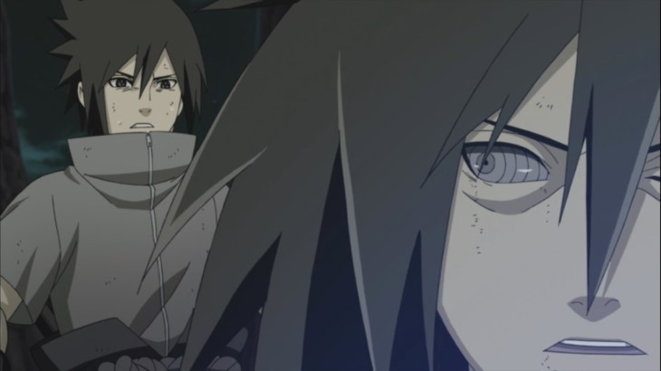 Madara stops Sasuke
