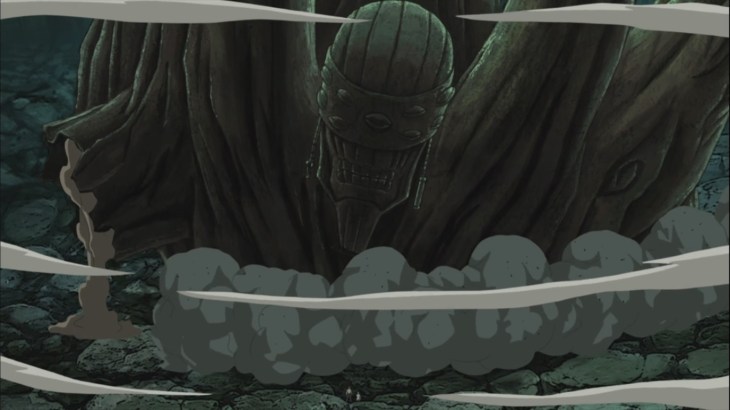 Madara summons Gedo Statue