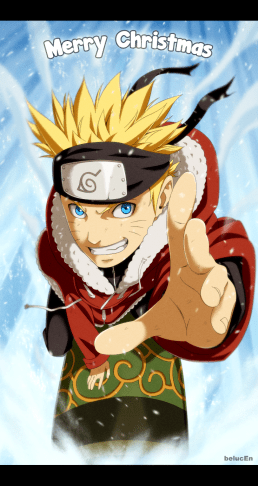 Naruto Snow Christmas by belecen
