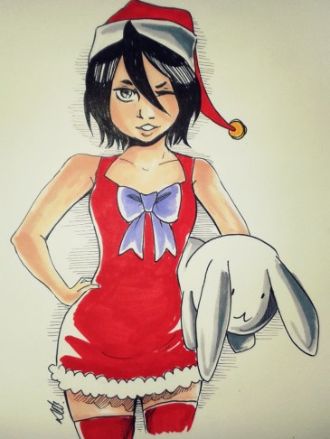 Rukia Christmas by LeTWork
