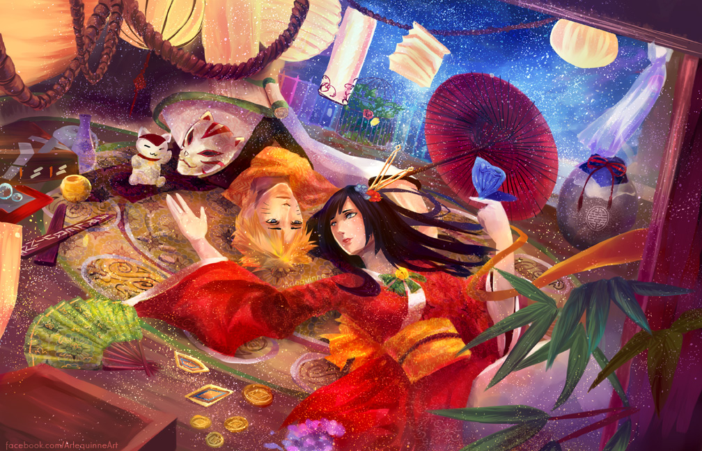Wishful Dreams Naruto and Hinata by Arlequinne