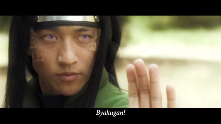 Byakugan Neji real life