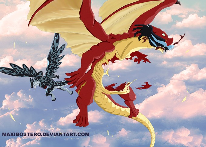 Fairy Tail 414 Igneel's Death Acnologia by maxibostero