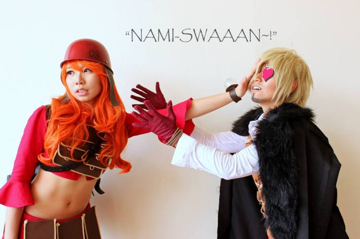 Nami Sanji Film Z by jlrave