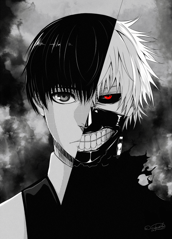 Who Am I Kaneki Ken Tokyo Ghoul Fan Art