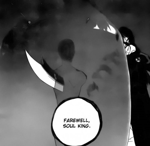 Yhwach stabs Soul King