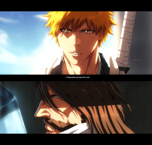 Bleach 613 Ichigo and Yhwach by stingcunha