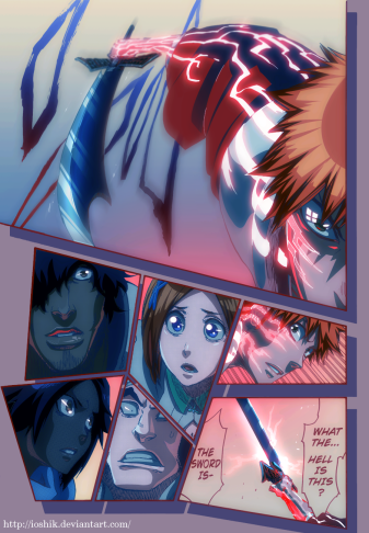 Bleach 614 Ichigo's hand by ioshik