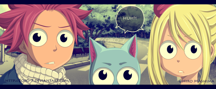 Fairy tAil 420 Natsu Happy Lucy by Zoro 7
