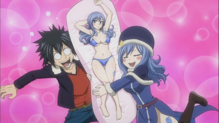 Juvia's body pillow for Gray