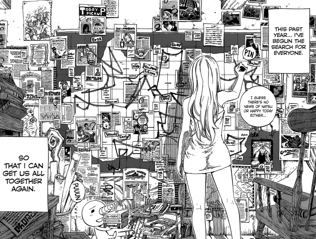 Lucy tracks everyone