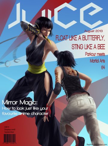 Mirror's Edge vs Bleach Faith Soi Fon Art by Raphire