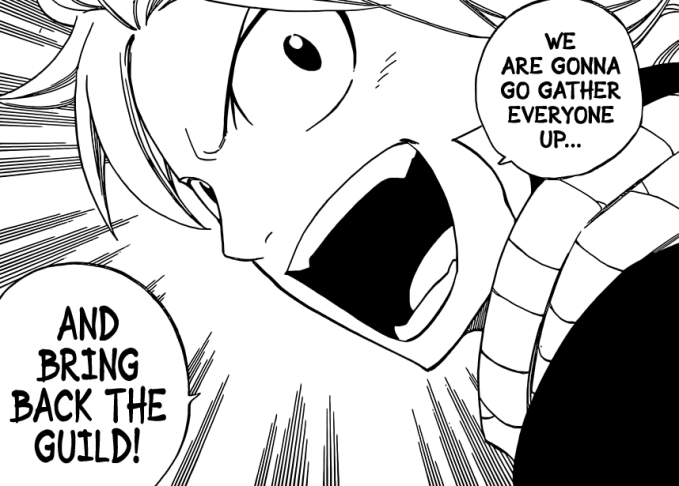 Natsu to bring back Fairy Tail