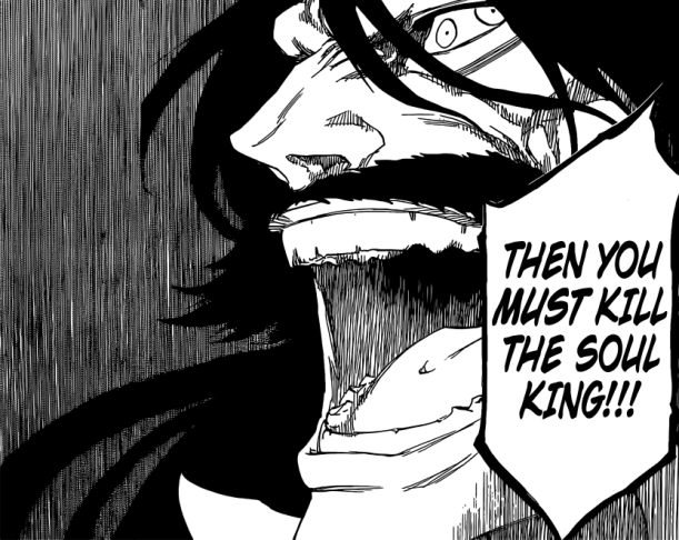 Yhwach tells Ichigo to kill Soul King