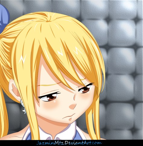 Fairy Tail 421 Lucy by jazminmtz