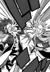 Natsu vs Gray