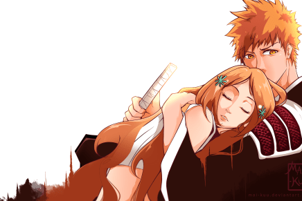 Stand Guard – Ichigo and Orihime Stand Guard – Ichigo and Orihime