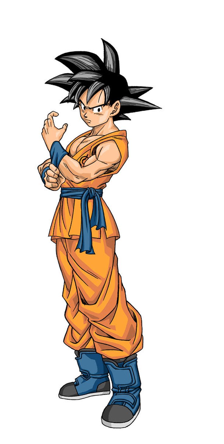 Goku Illustration from Dragon Ball Super