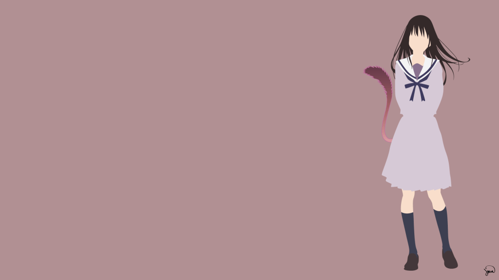 Iki Hiyori Noragami Minimalist Wallpaper by greenmapple17 | Daily Anime Art