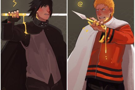 Golden Duo – Naruto and&nbsp;Sasuke