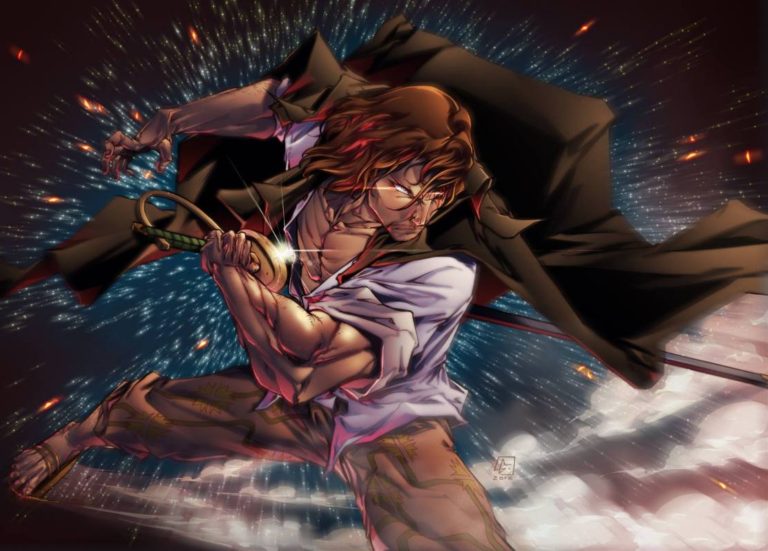 Red Haired Shanks by marvelmania