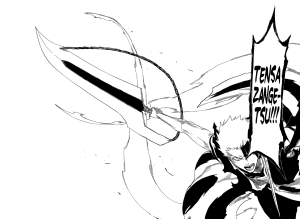Ichigo's New Bankai Tensa Zangetsu