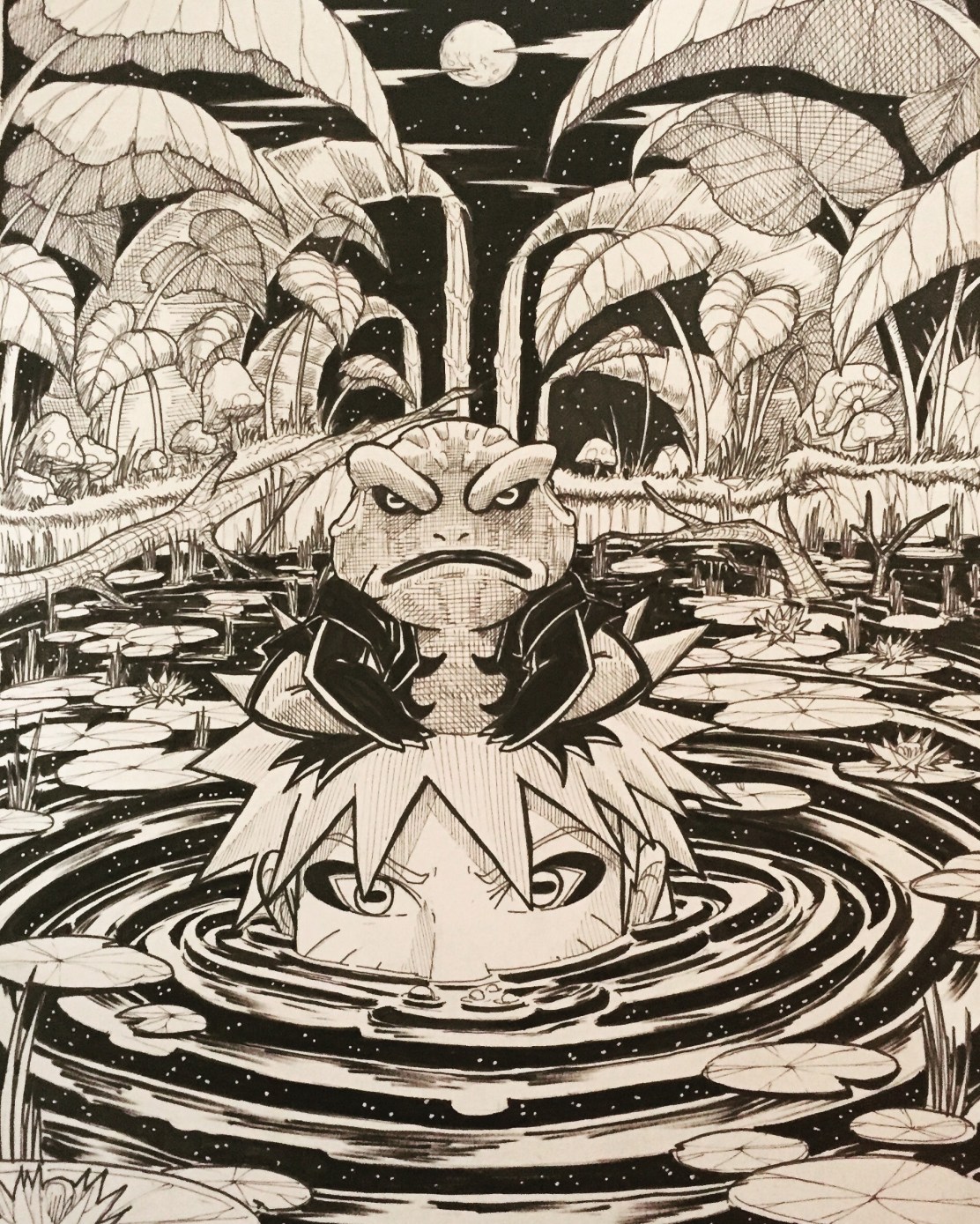 mount-myoboku-naruto-by-nadnotz